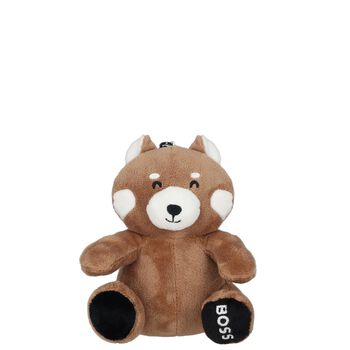 Brown Logo Red Panda Keyring