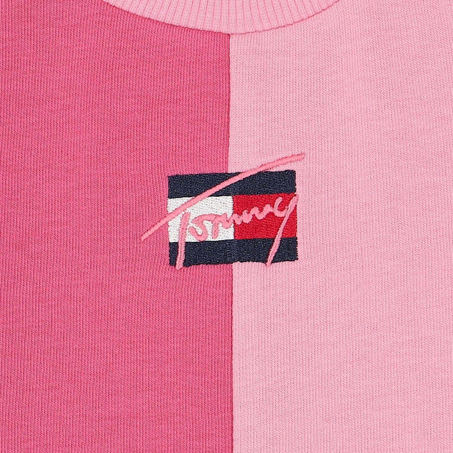 Girls Pink Logo T-Shirt Dress, 1, hi-res