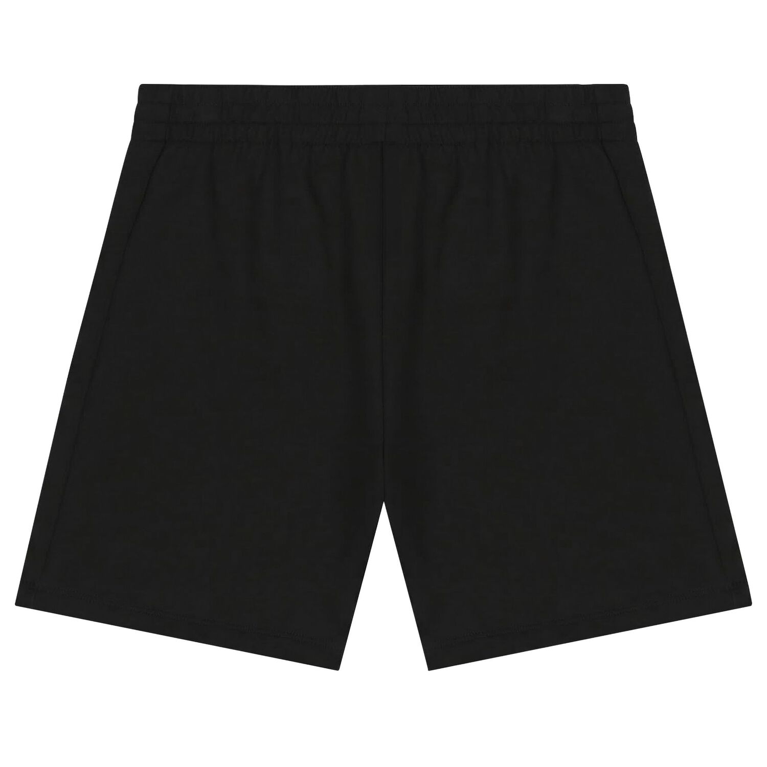 Boys Black Logo Shorts Set, 5, hi-res