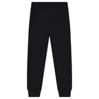 Boys Black Logo Joggers, 1, hi-res