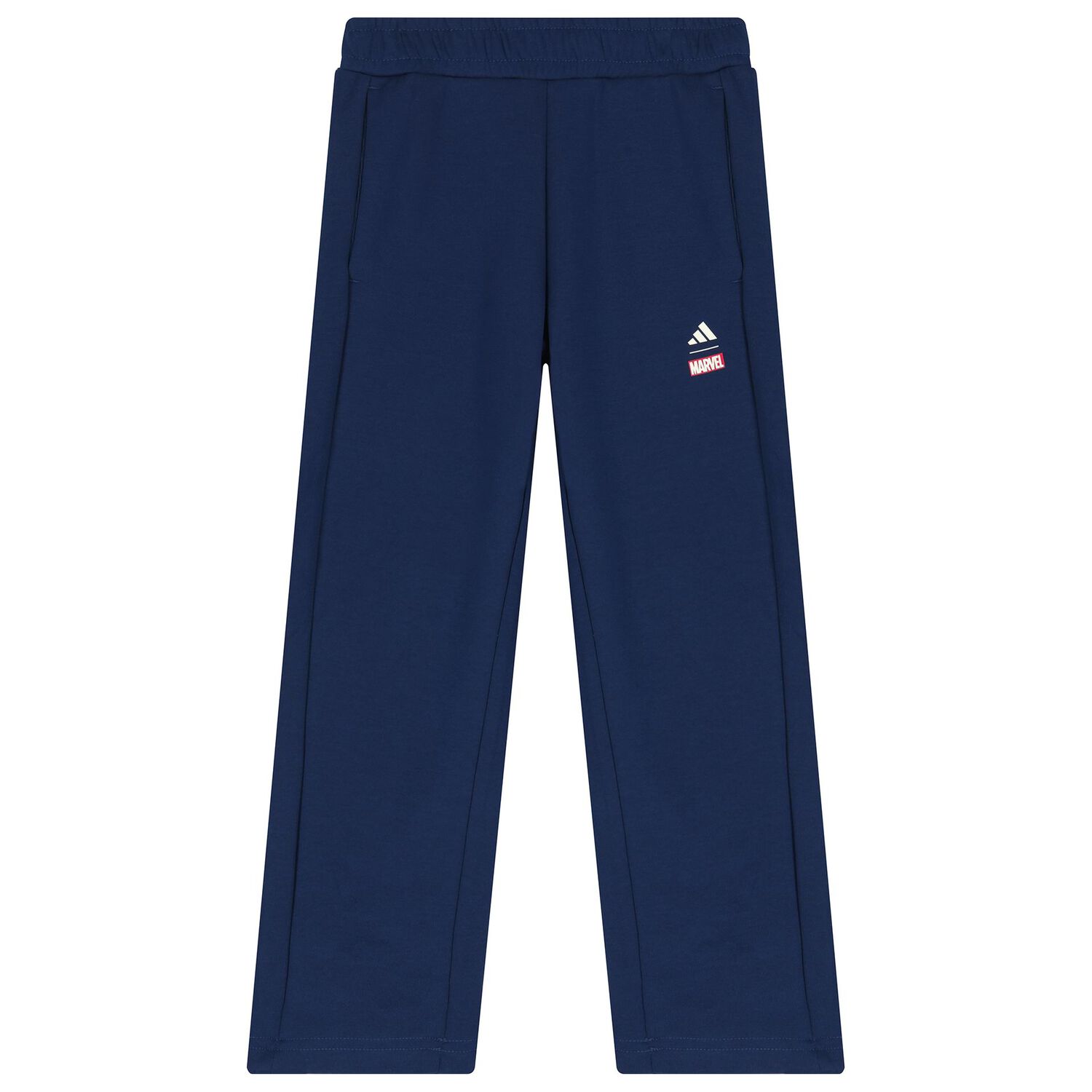Boys Navy Blue Marvel Tracksuit, 1, hi-res