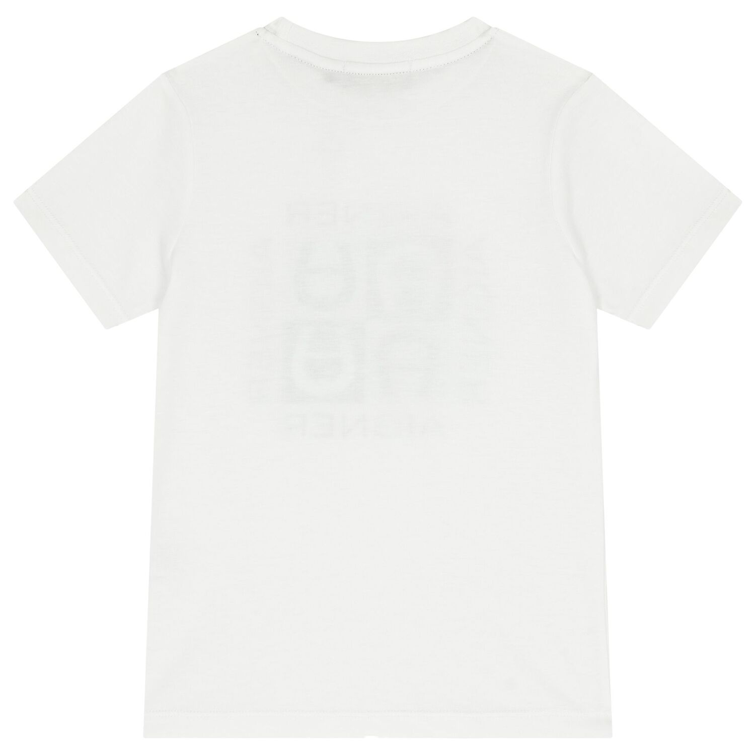 Boys White Logo T-Shirt, 1, hi-res image number null