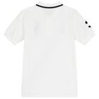 قميص بولو أبيض بشعار الحصان للأولاد, 1, hi-res