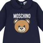 Navy Blue Teddy Bear Logo Babygrow Gift Set, 3, hi-res