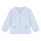 Baby Boys Blue & Ivory Tracksuit Set ( 3 Piece ), 1, hi-res