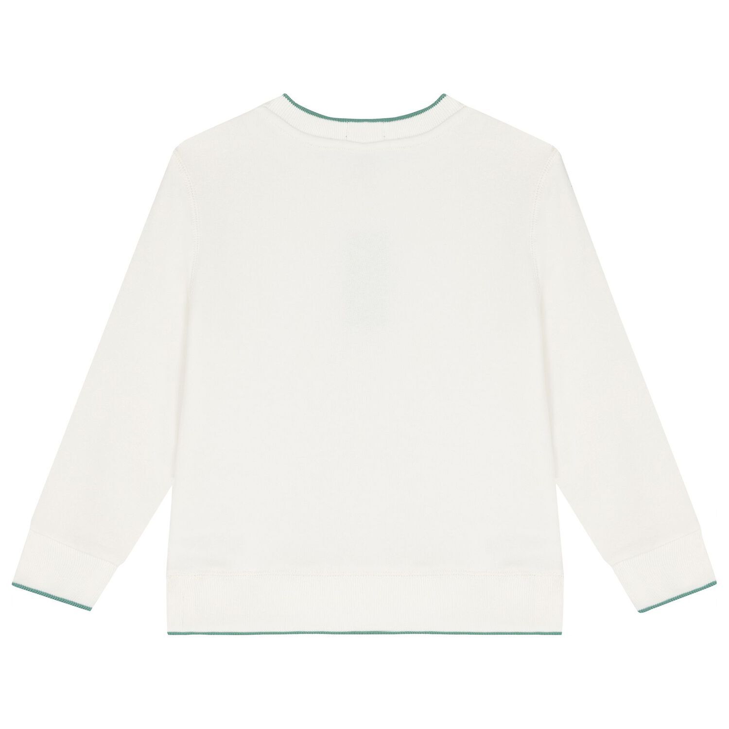 سويت شيرت بولو دب باللون عاجي للأولاد, 1, hi-res