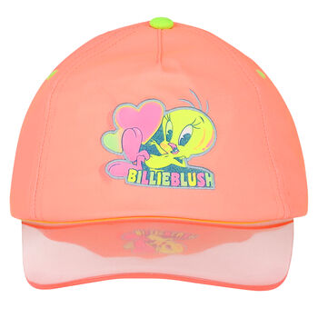 Girls Coral Tweety Bird Cap
