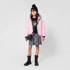 Girls Black & White Logo Skirt, 1, hi-res