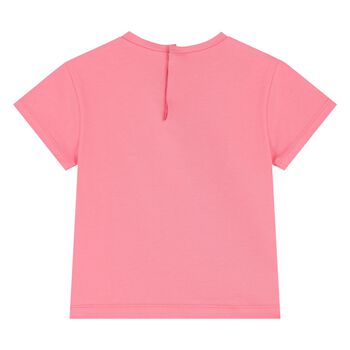 Younger Girls Pink Cherry T-Shirt