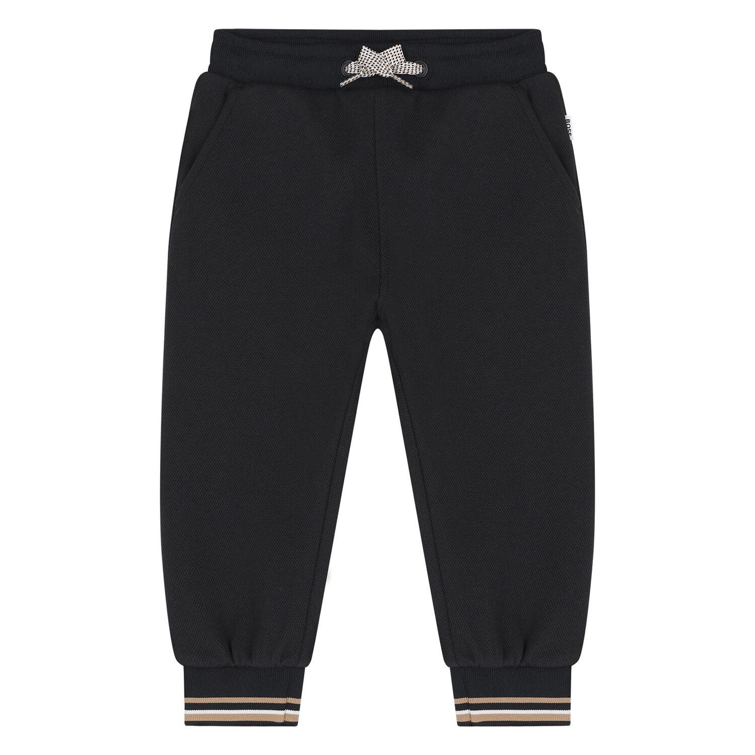 بنطلون رياضى للاولاد باللون الاسود , 1, hi-res image number null