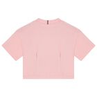 Girls Pink Logo T-Shirt, 1, hi-res