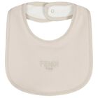 Beige Logo Babygrow Gift Set, 1, hi-res