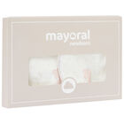 طقم هدايا أفرول ، قبعة ومريلة باللون العاجي, 2, hi-res