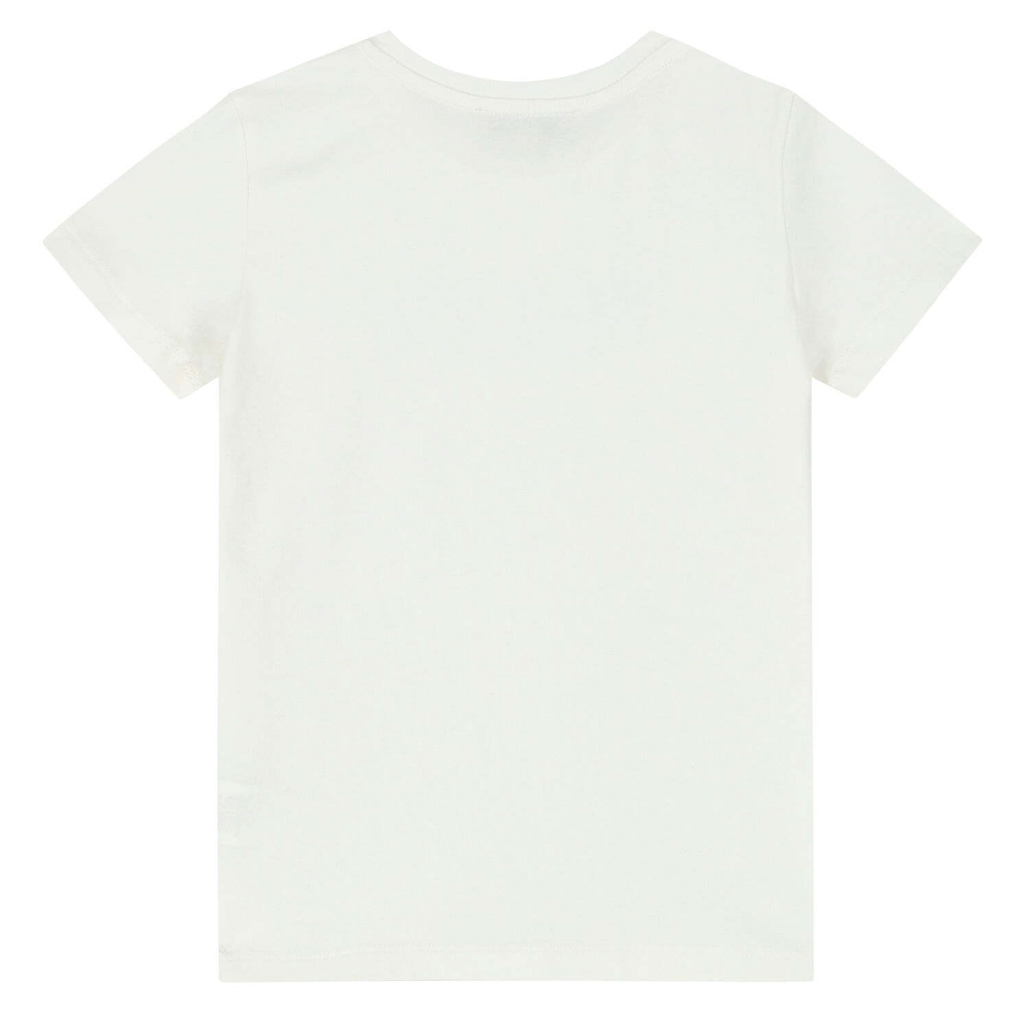 Girls Ivory Logo T-Shirt, 1, hi-res