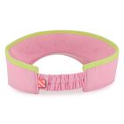 Girls Pink Logo Sun Visor, 1, hi-res