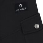 Younger Boys Black Logo Shorts , 1, hi-res