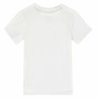Boys White Logo T-Shirt, 1, hi-res