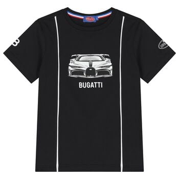 Boys Black Logo T-Shirt