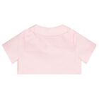 Girls Pink Satin Twill Dress Set, 1, hi-res