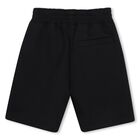 Black Logo Shorts, 1, hi-res