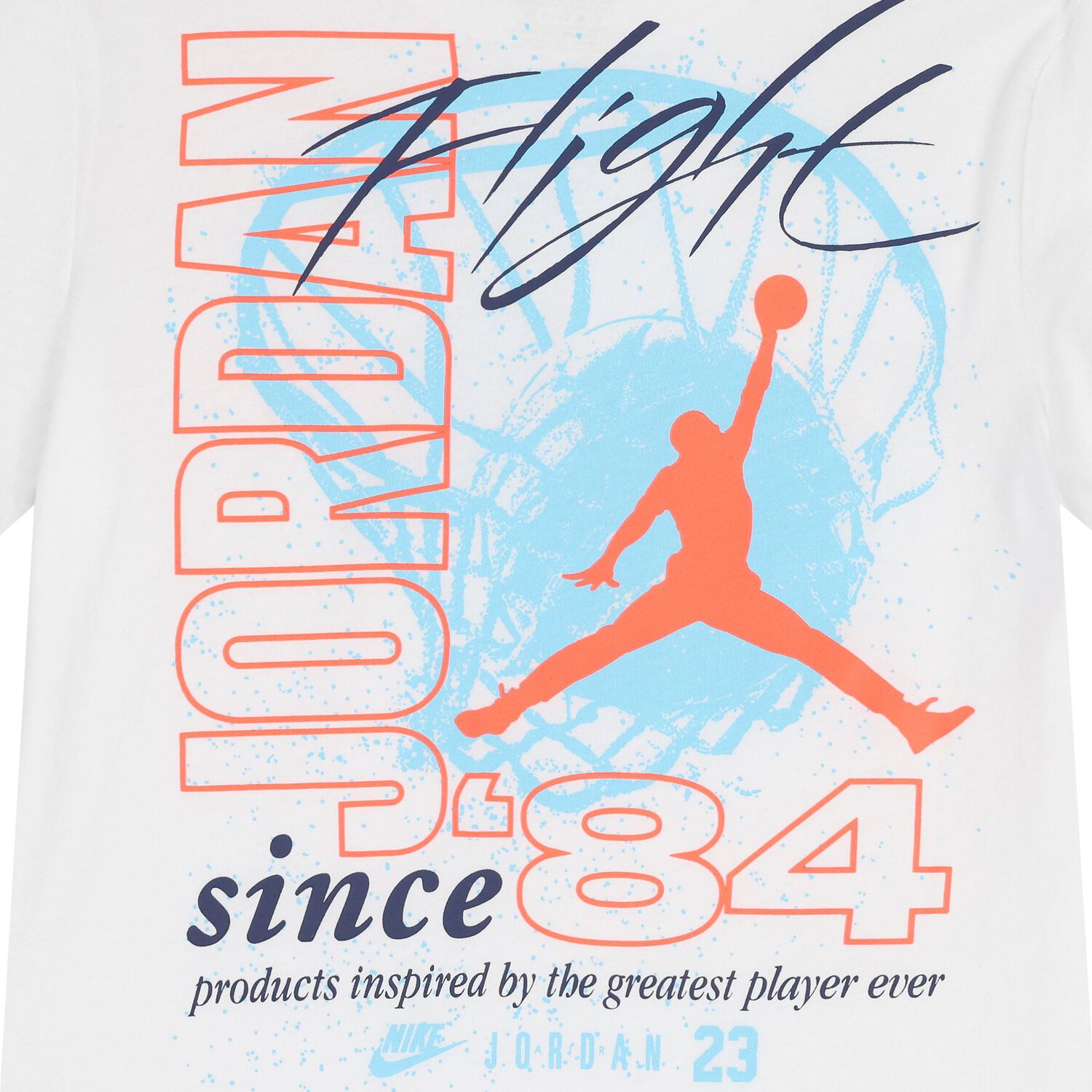 Boys White Jordan Logo T-Shirt , 1, hi-res