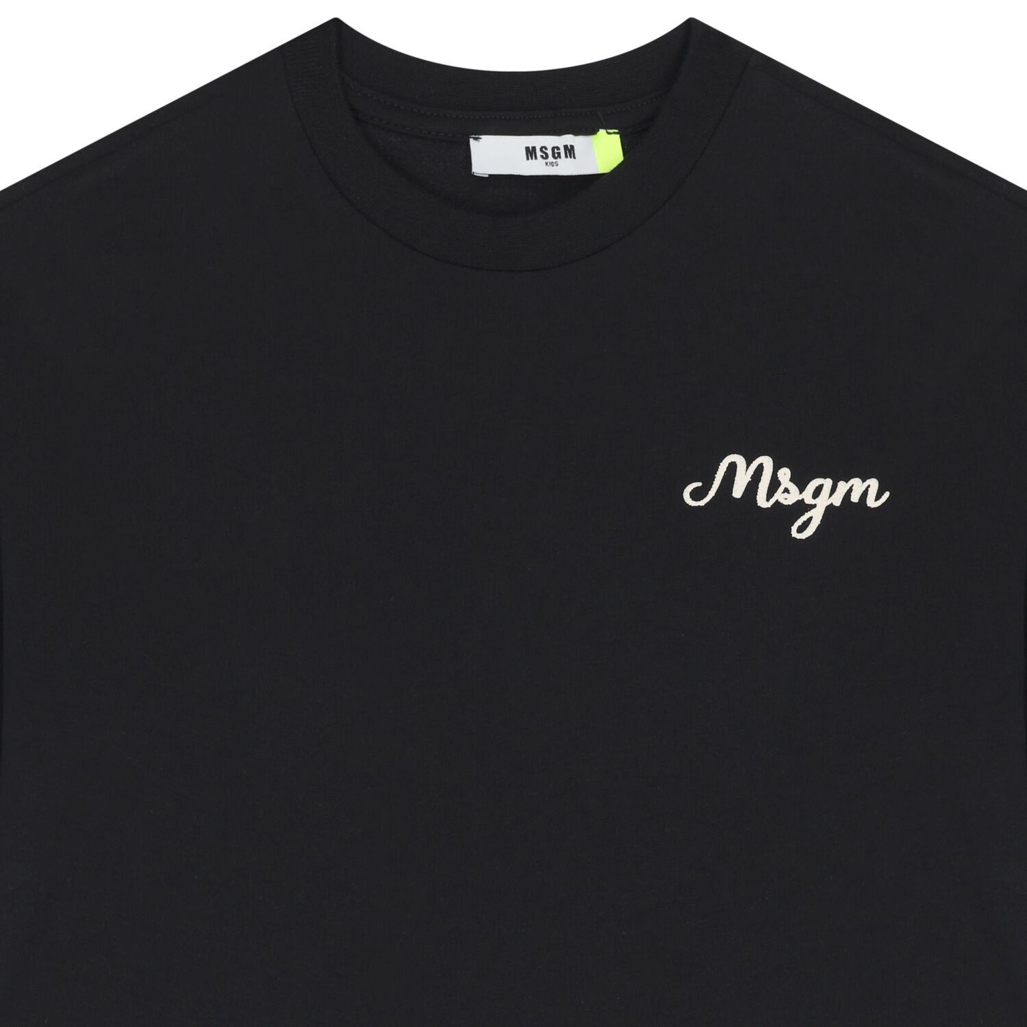 Boys Black Logo T-Shirt, 2, hi-res