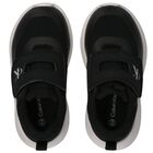 Black Mesh Logo Trainers, 1, hi-res