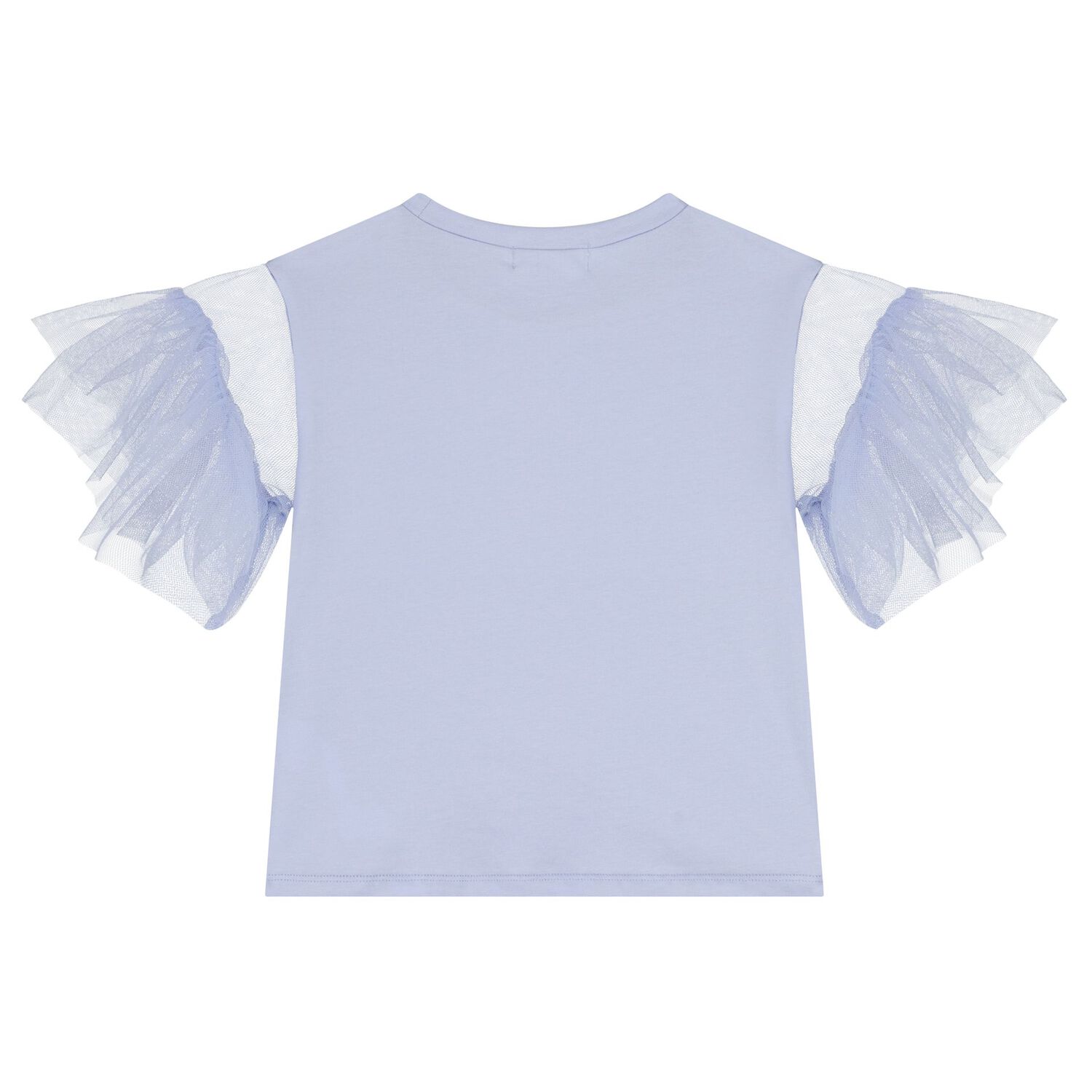 Girls Purple Sequin Tulle T-Shirt, 1, hi-res