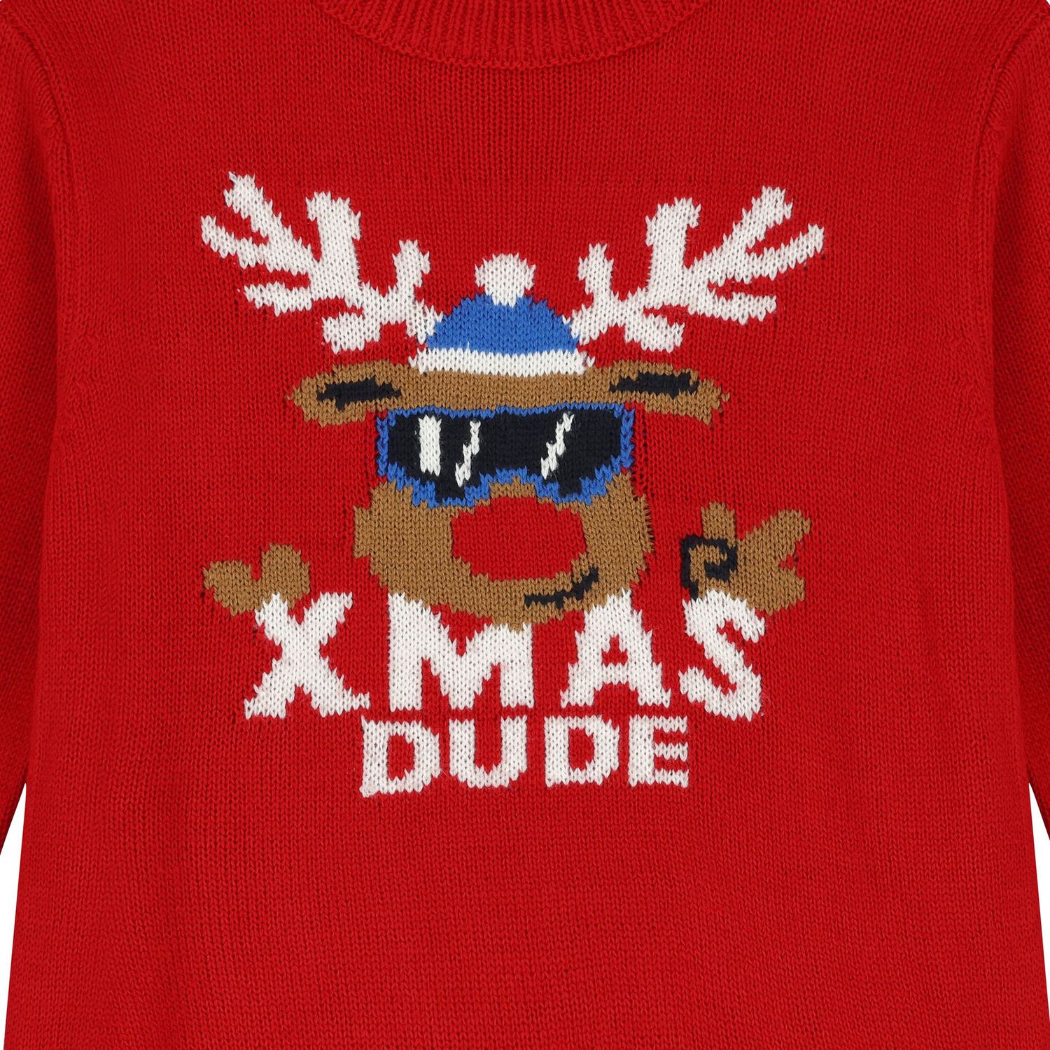 Red Reindeer Sweatshirt, 1, hi-res image number null