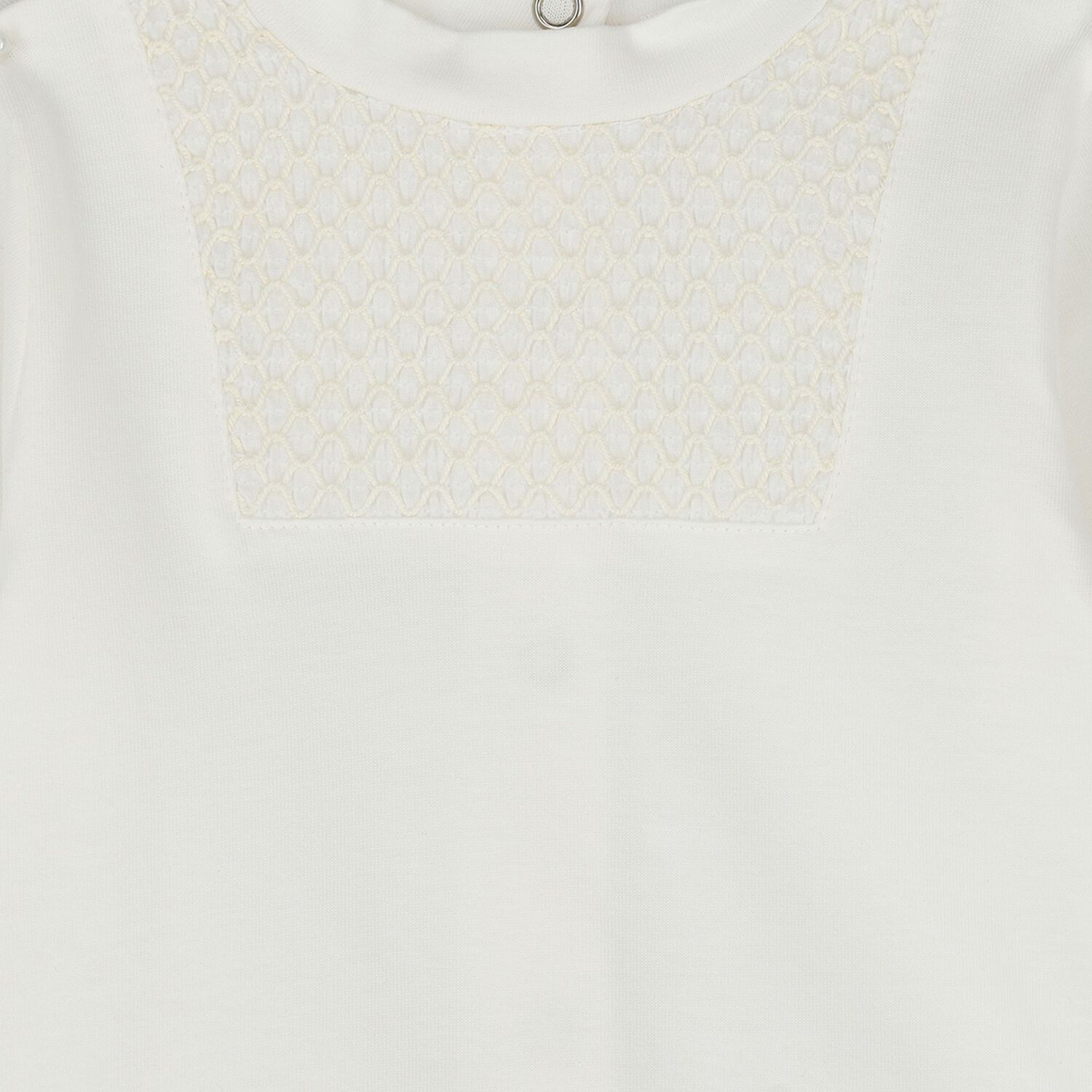 Ivory Smocked Babygrow Gift Set, 4, hi-res