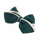 Girls Green Bow Hairclip, 3, hi-res