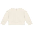 Younger Girls Ivory & Black Logo Skirt Set, 1, hi-res