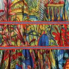 فستان مطبوع بألوان متعددة, 1, hi-res