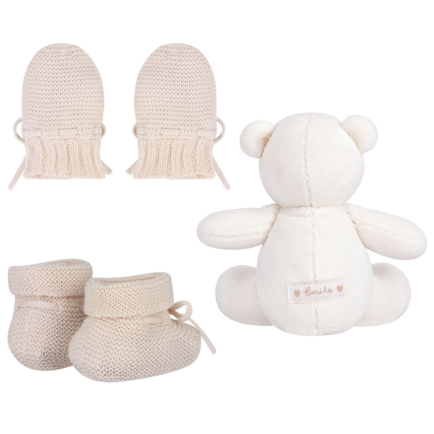 Baby Boys Blue Mittens & Booties Gift Set, 1, hi-res