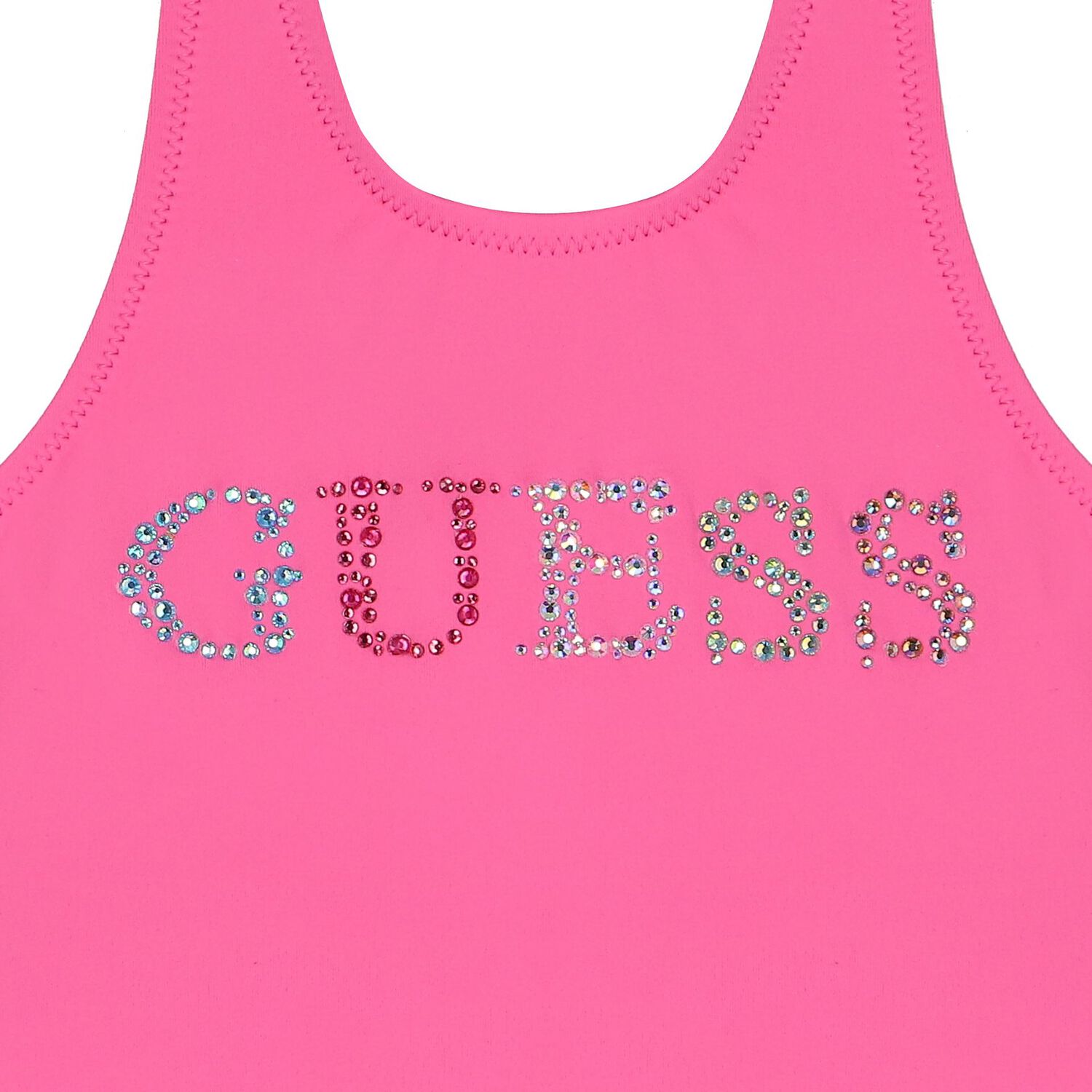 مايوه بنات بالشعار باللون الزهري, 1, hi-res image number null