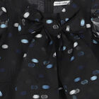 فستان أورجانزا باللون الأسود زالأزرق, 1, hi-res