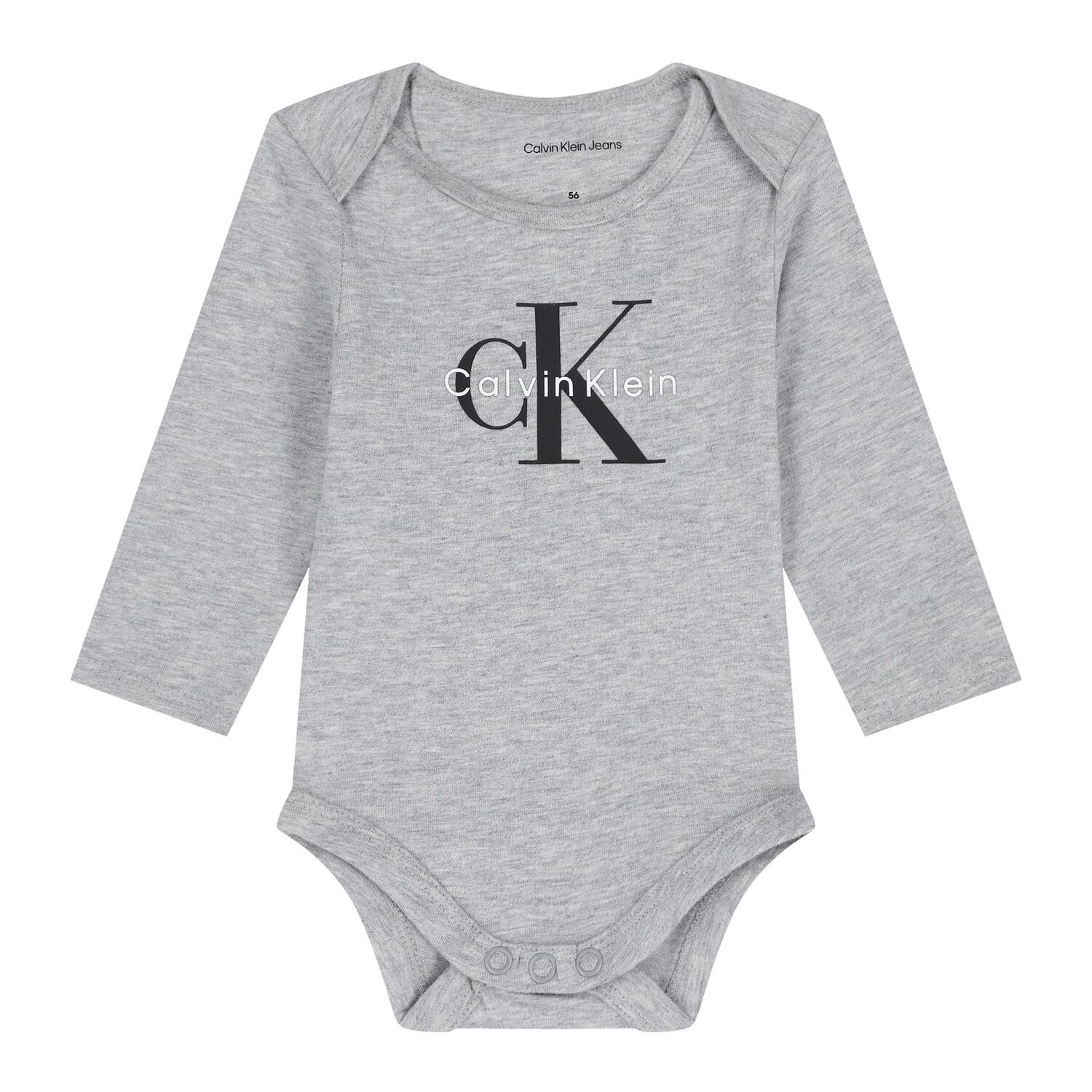 Baby Boys Grey Logo Babygrow Gift Set, 1, hi-res