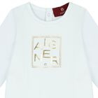 Baby Boys Blue Logo Babygrow, 2, hi-res