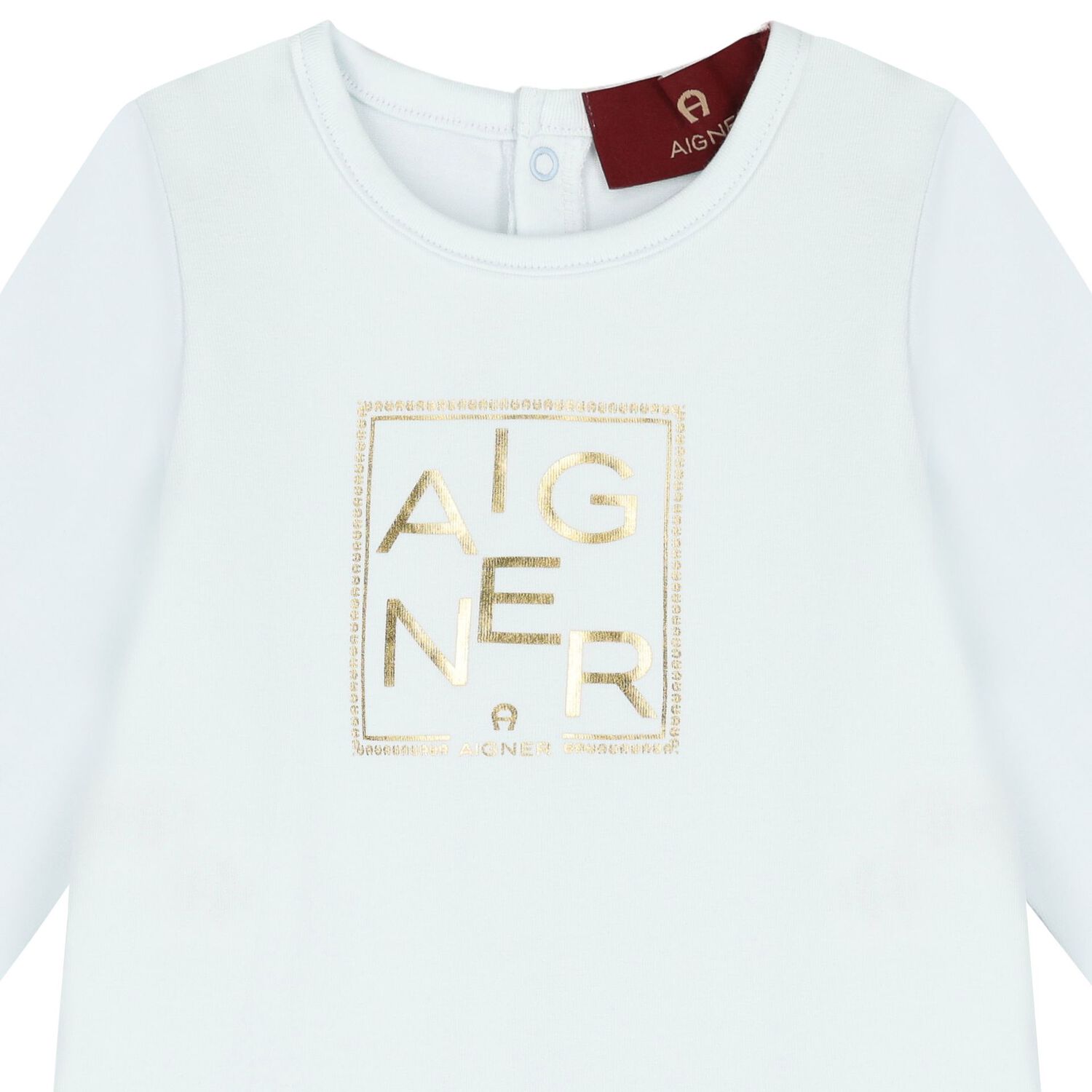 Baby Boys Blue Logo Babygrow, 2, hi-res