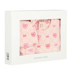Baby Girls Pink Logo Babygrow Gift Set, 2, hi-res