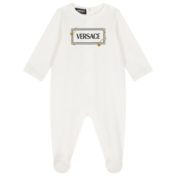 Ivory Logo Babygrow