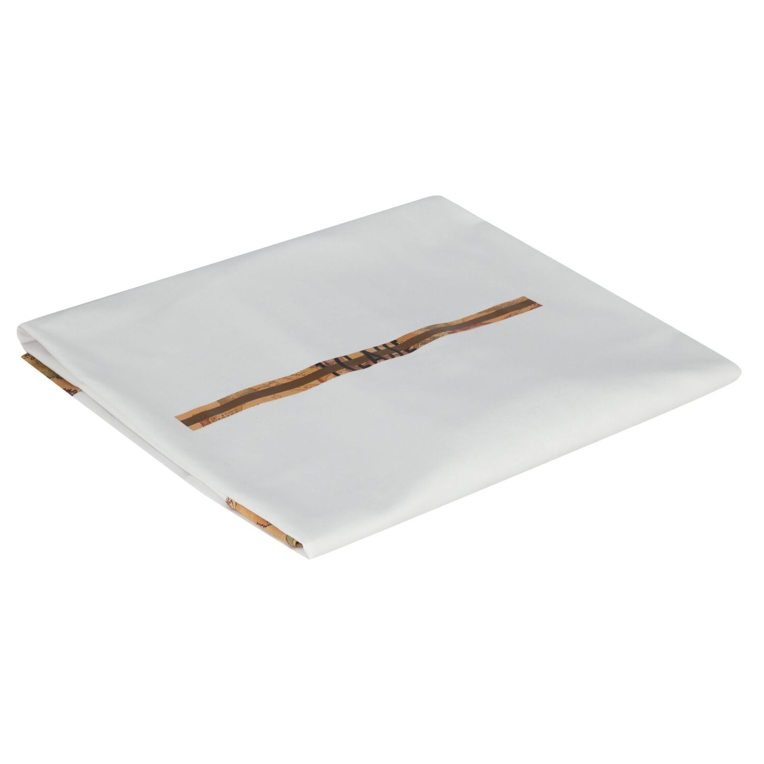 بطانية أطفال بنقشة خريطة جغرافية باللون الأبيض والبيج, 1, hi-res