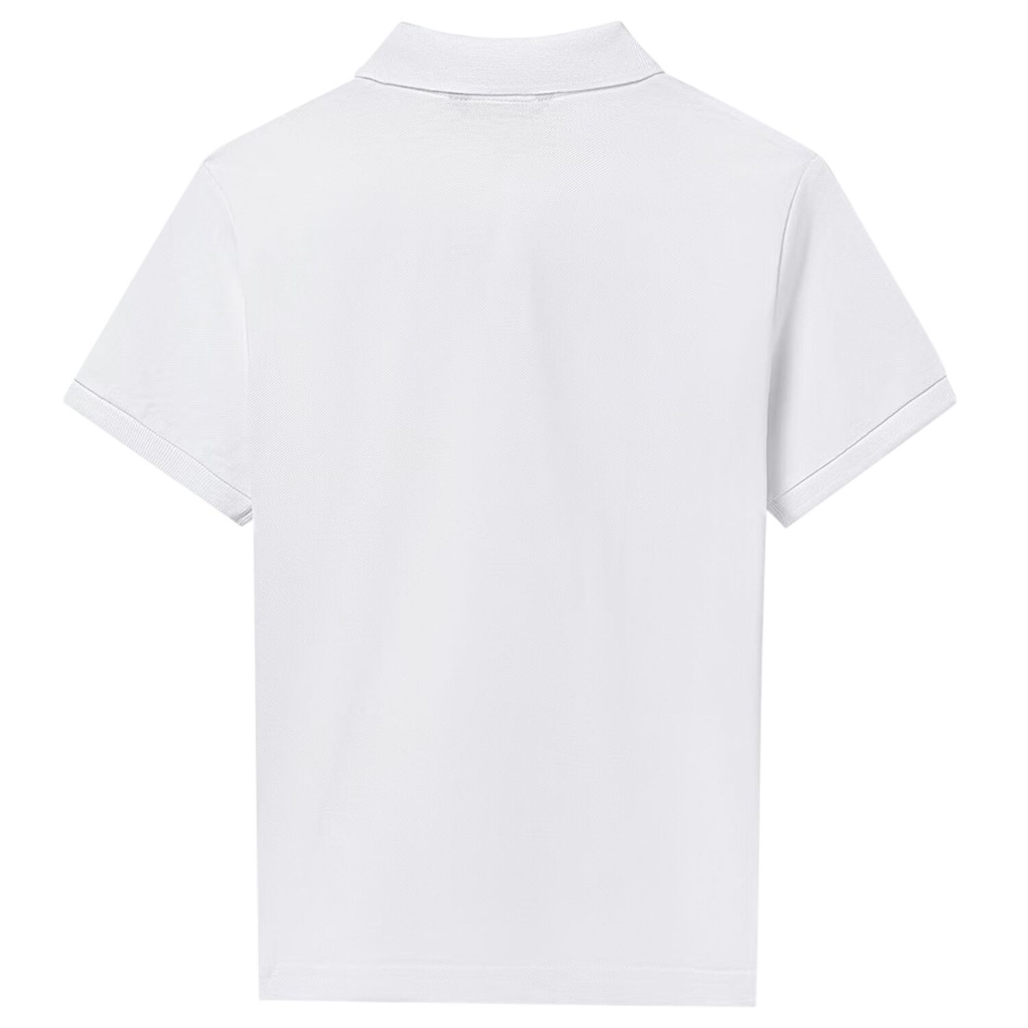 Boys White Polo Shirt, 1, hi-res