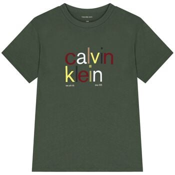 Boys Green Logo T-Shirt