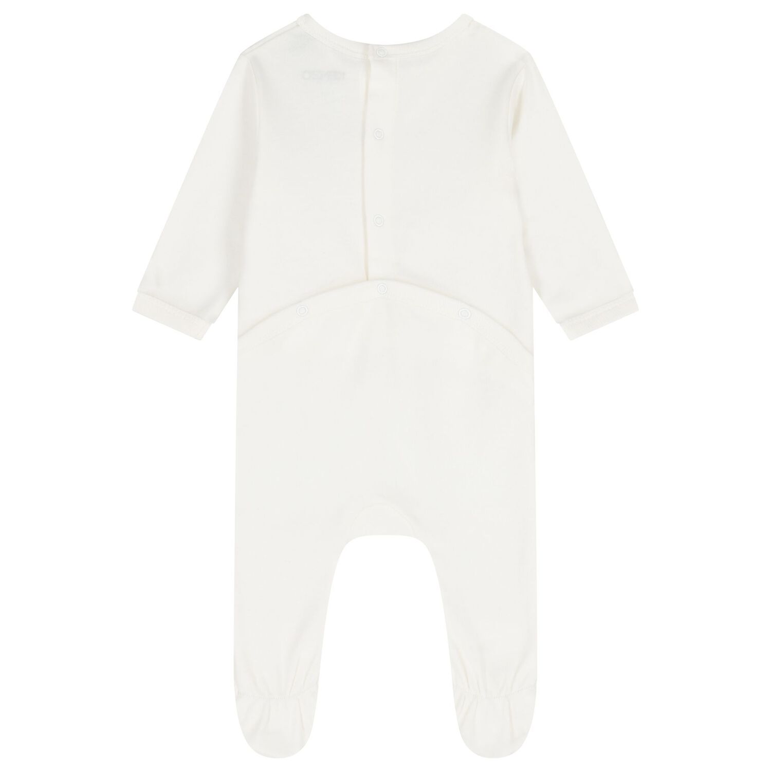 White & Navy Blue Logo Geometric Logo Babygrows ( 2-Pack ), 1, hi-res