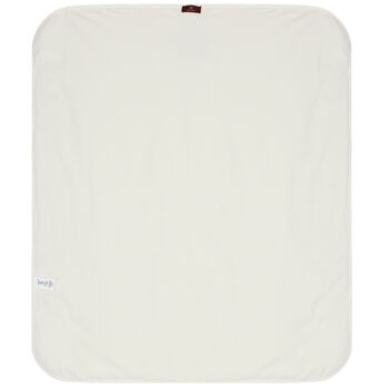 Ivory & Gold Logo Blanket