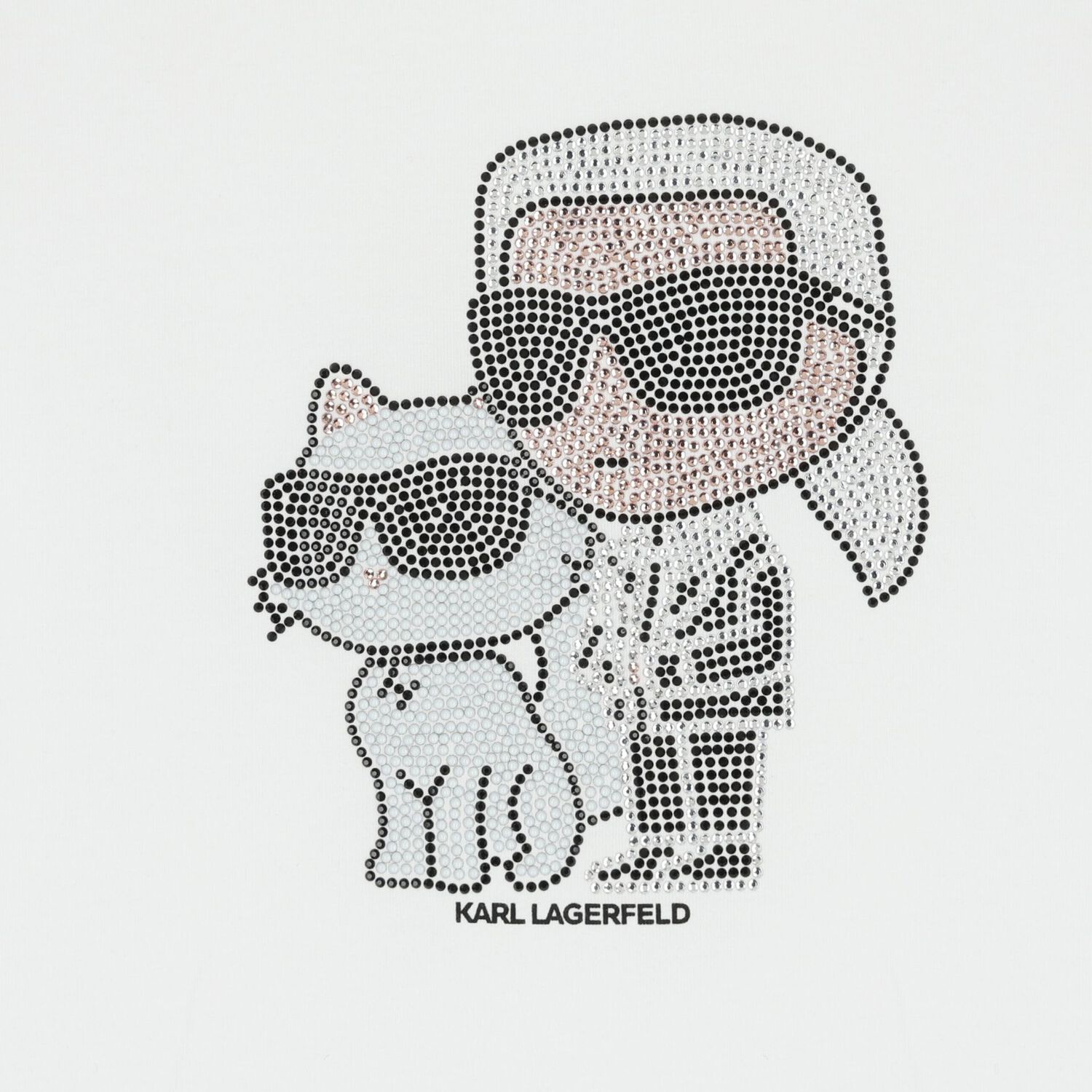 Girls White Ikonik T-Shirt, 2, hi-res