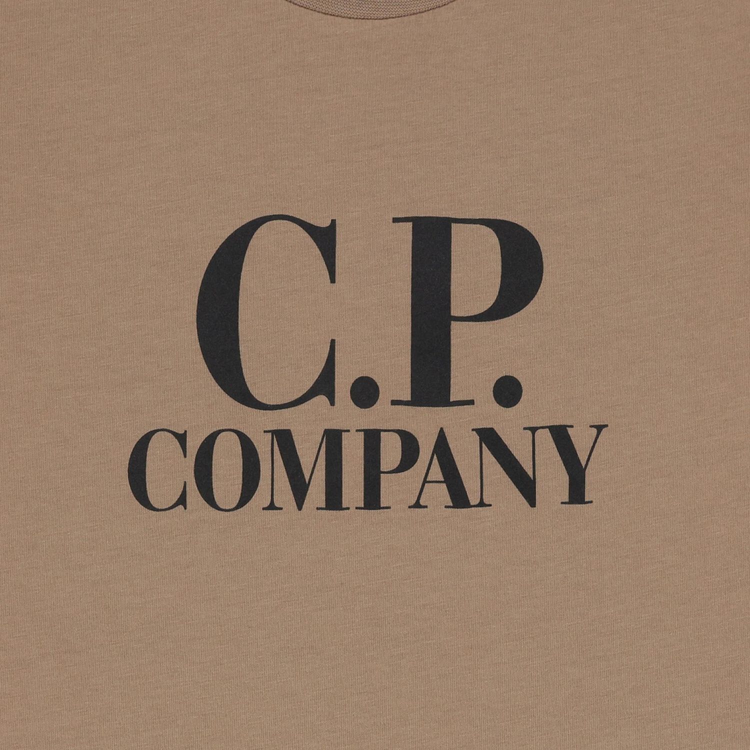 تيشيرت بالشعار باللون البيج للأولاد , 2, hi-res