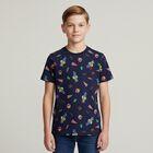 تيشيرت بولو بشعار تيدي باللون الكحلي, 1, hi-res