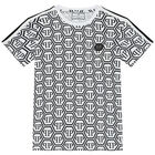Boys White & Black Logo T-Shirt, 1, hi-res
